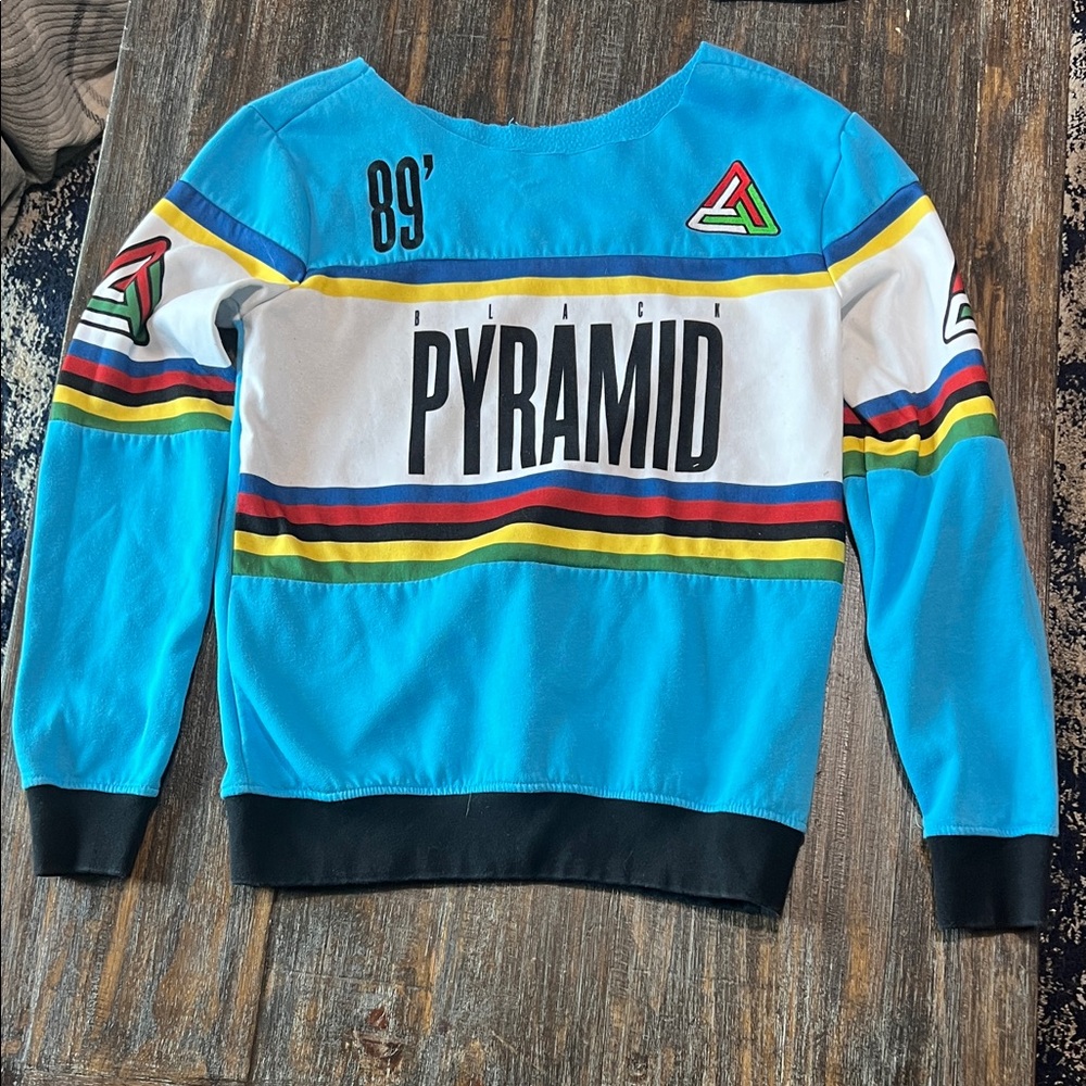 Black Pyramid Vibrant Blue Sweatshirt